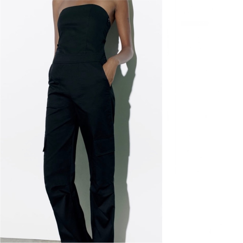 Zara Elegant Black Jumpsuit